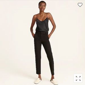J. Crew High-rise Cameron Pants in Black